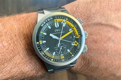 iwc deep one review|IWC GST Deep One Was The First Ever Dive To Feature A .